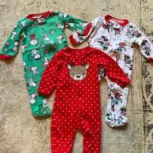 Baby 9M Christmas Sleeper Bundle